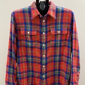 Ralph Lauren Plaid Shirt L